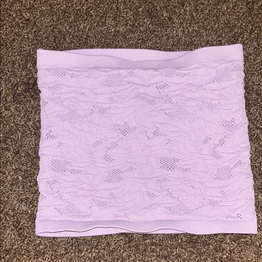 NIKIBIKI Lavender Lace Tube Top with built in shelf bra***